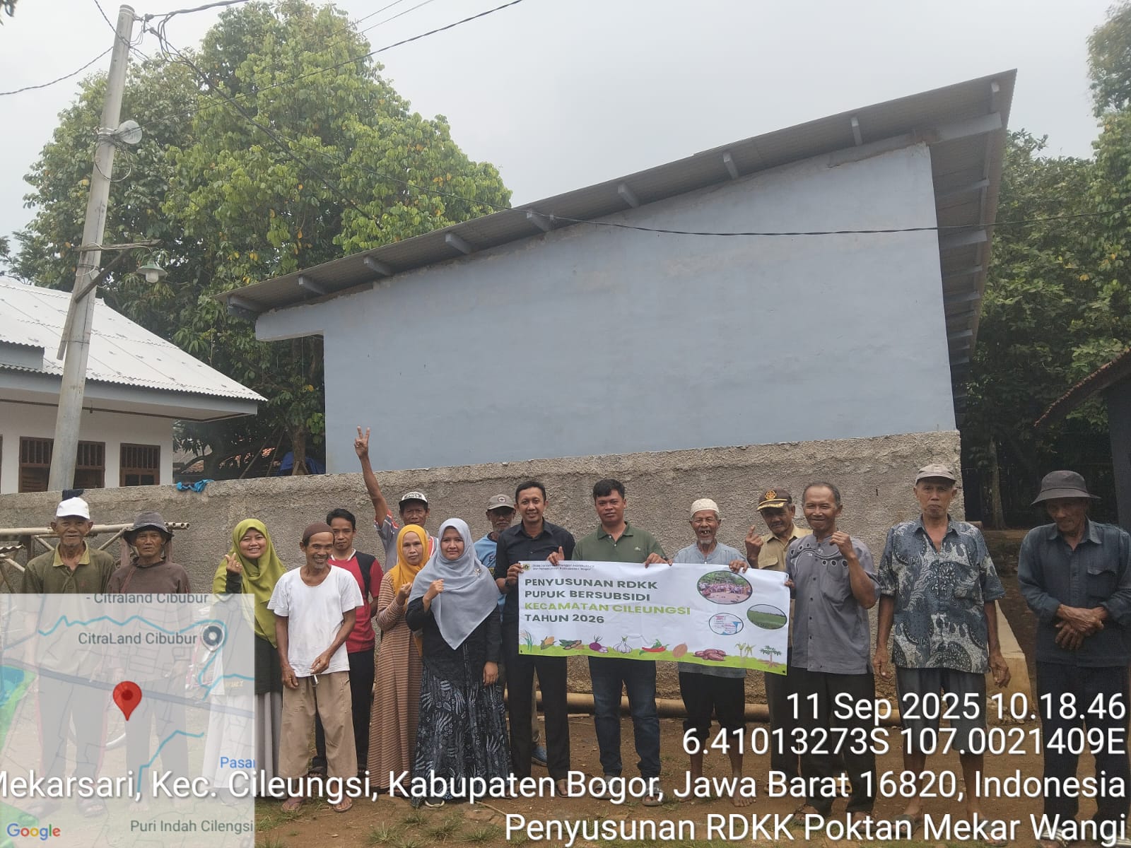 Penyusunan RDKK BPP Wilayah XI Gunung Putri Telah Dimulai, Petani Diajak Aktif Berpartisipasi